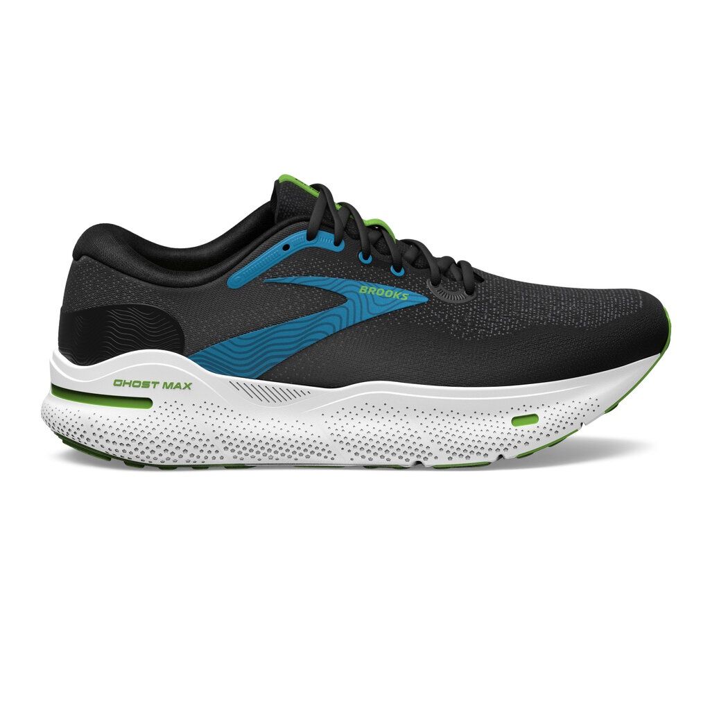 Brooks Ghost Max Men's Wide-Front Road Running Shoes (2E) Soft and Comfortable MAX Cushion MAX Protection